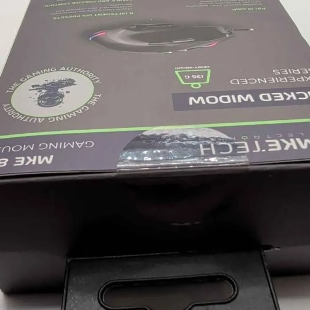 MKETECH Wicked Widow (MKE-815) Wired Heavyweight Gaming Mouse - Brand New in Box
